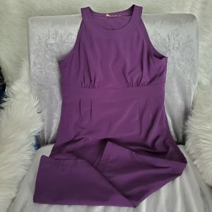 Athleta Purple Voyage Sleeveless Day Dress Size 6
